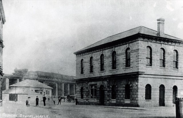 Old Station in Foundry Square , Hayle
